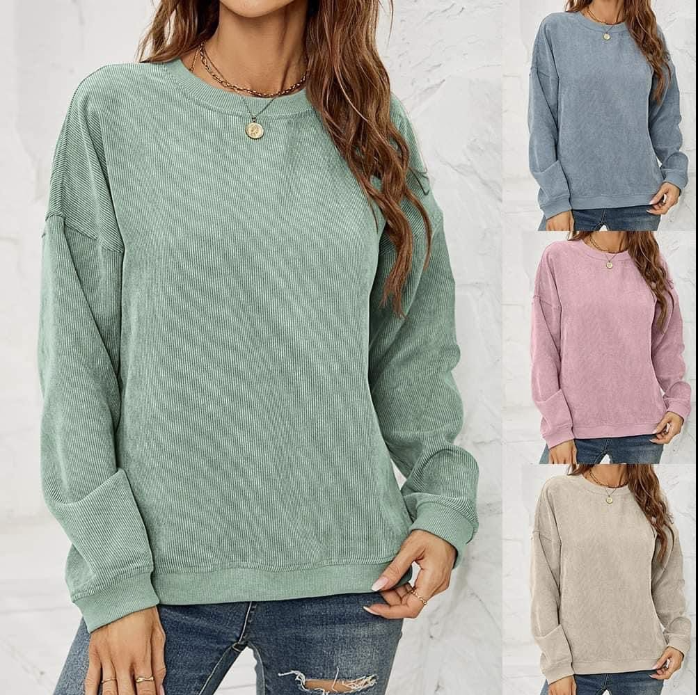 Courduroy Crewnecks