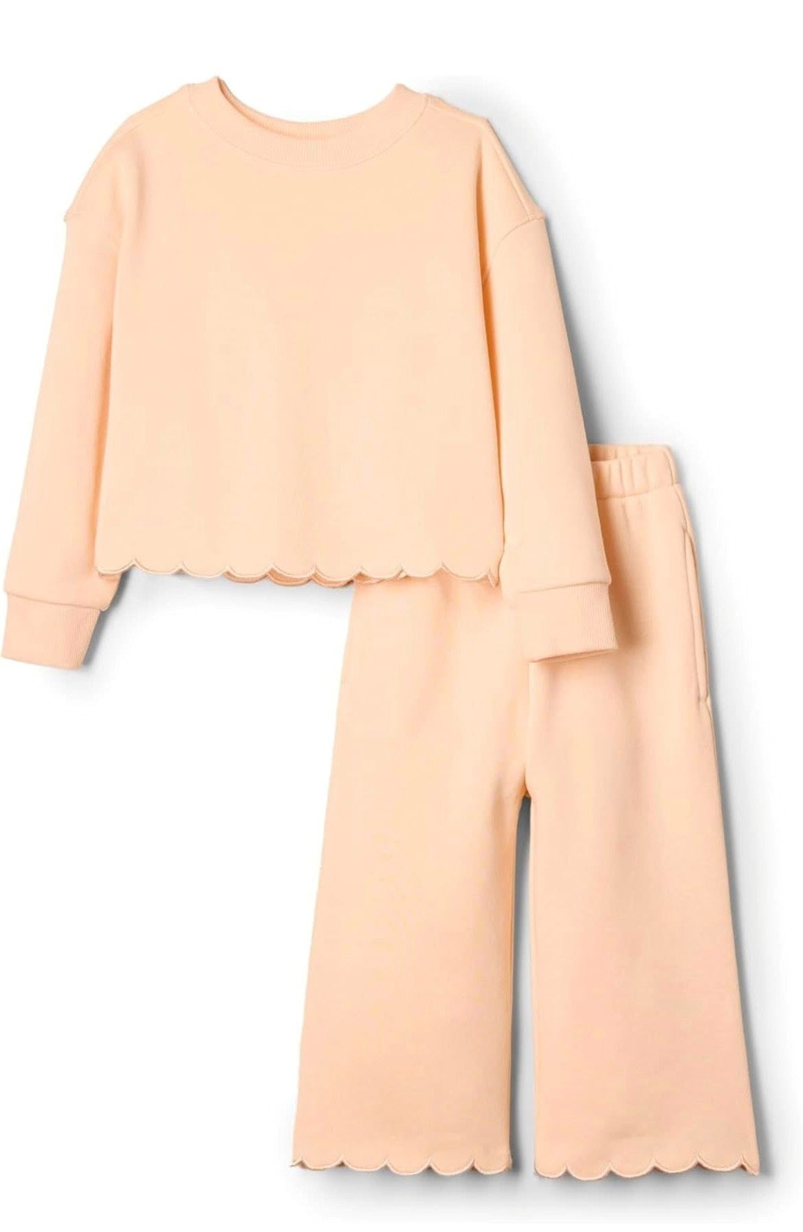 Scallop Pants Set
