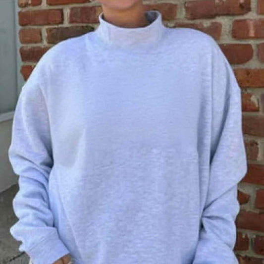 Mock Neck Sweatshirt