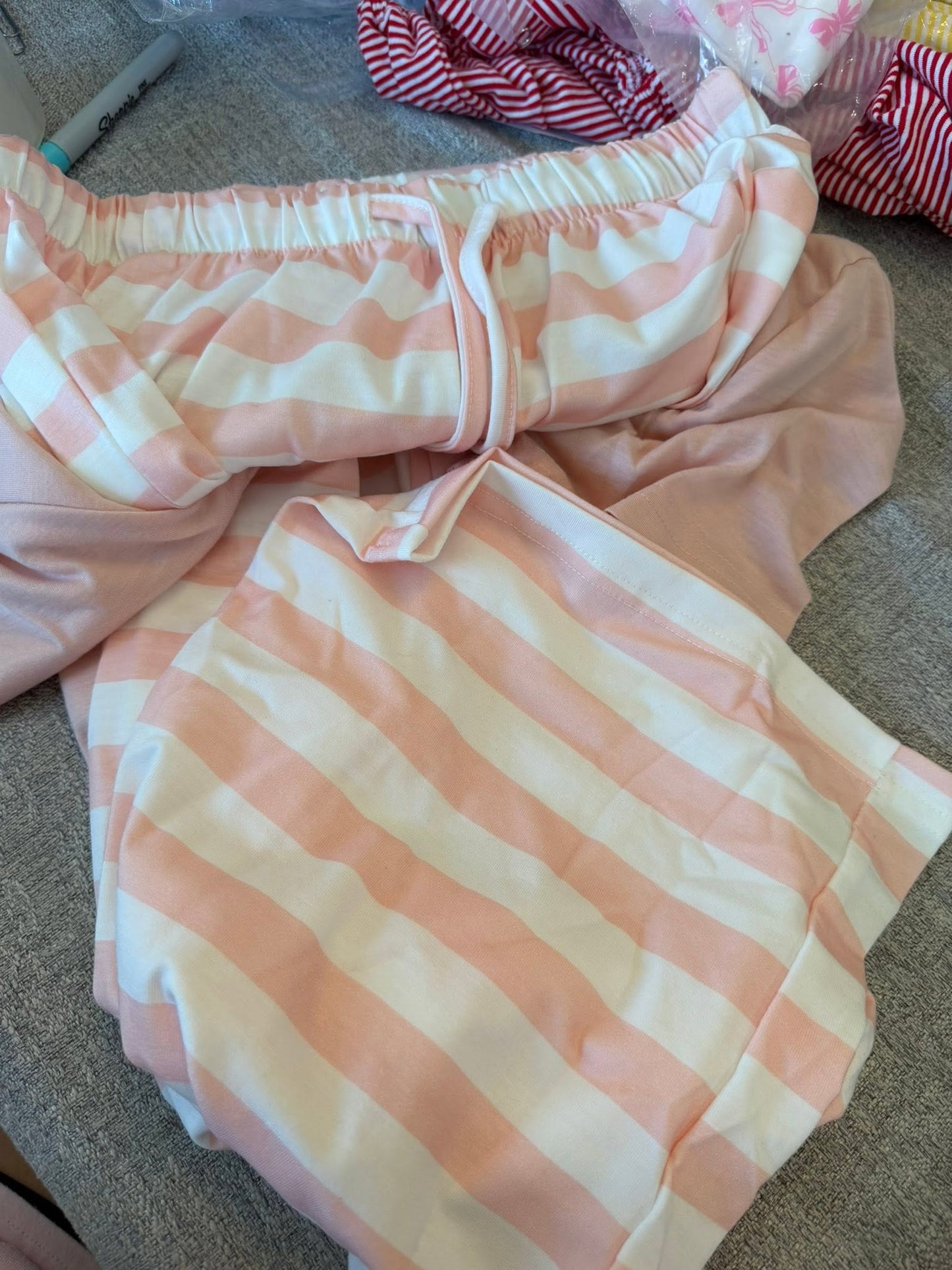 Pink Striped PJs