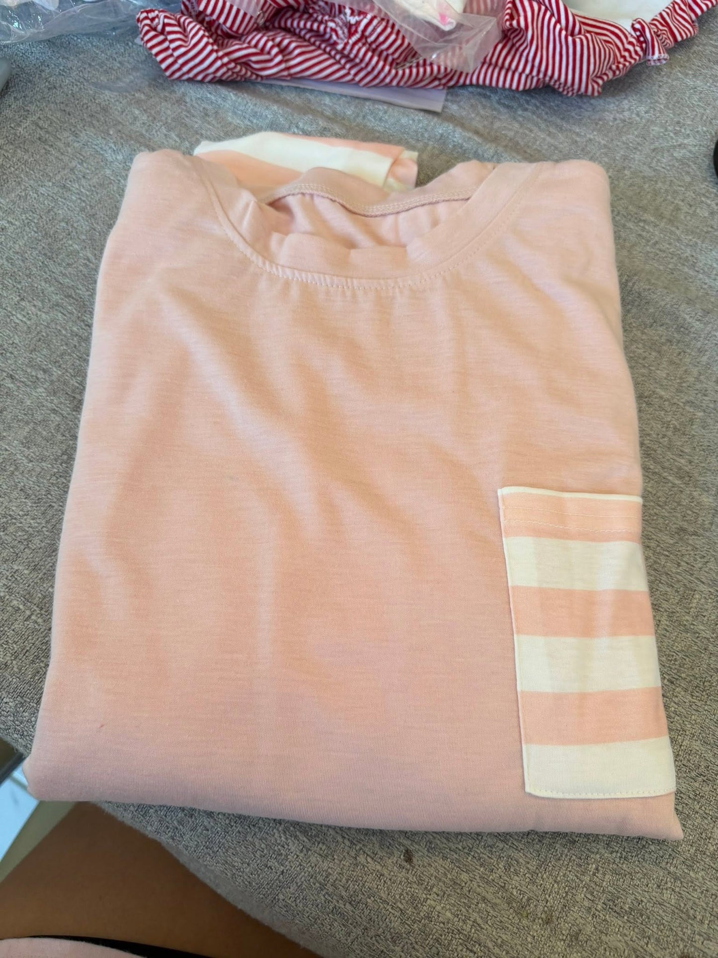 Pink Striped PJs